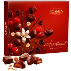 sokolades-piena-konfeksu-asorti-ar-pildijumu-145g-roshen